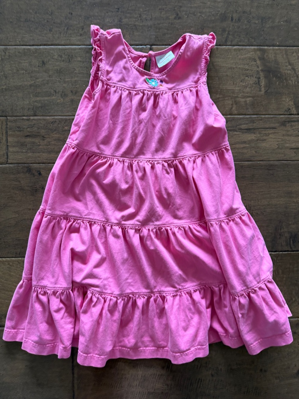 Hanna Anderson Tiered Ruffle Girl's Dress